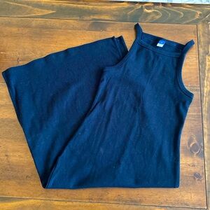 Old Navy Bundle of Black and Aqua Bodycon Midi Dresses